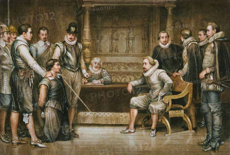 ''The Gunpowder Plot', 1886. Creator: CF Merckel.