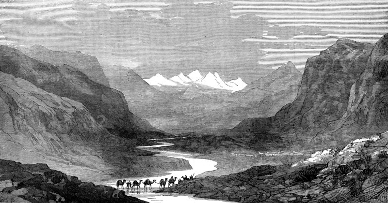 The Karakoram Pass, from Cashmere to Yarkand, 1873. Creator: Unknown.