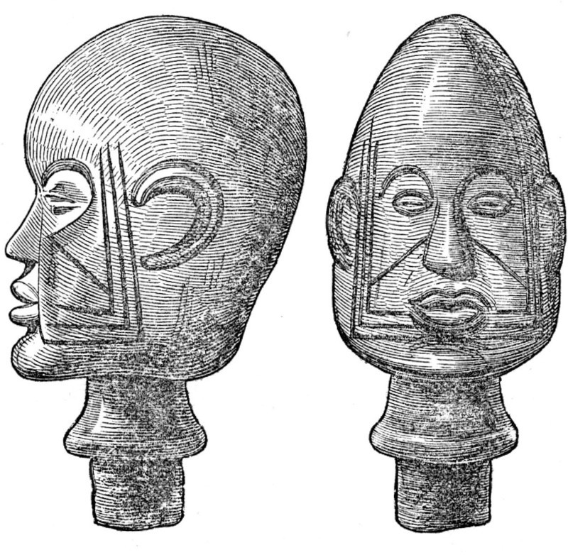 Specimen of Ashantee sculpture, 1873. Creator: Unknown.