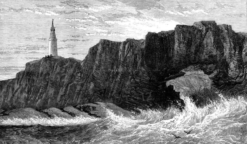 Boca do Inferno, scene of the accident to the Queen of Portugal and her children, 1873. Creator: RCH.