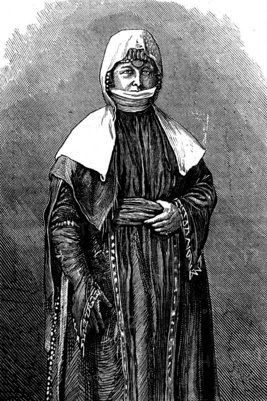 The Nations of Western Asia: Armenian woman in Karabok, 1873. Creator: Unknown.