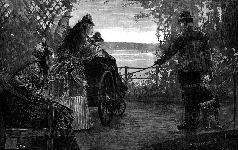 An Invalid, by E. F. Brewtnall, from a water-colour in the late Royal Academy exhibition, 1873. Creator: Unknown.