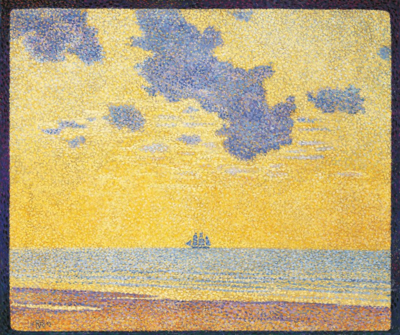 Theo van Rysselberghe, "Big Clouds"
