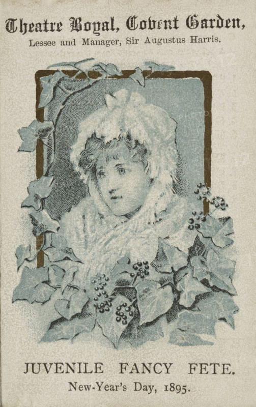 Juvenile Fancy Fete at the Theatre Royal, Covent Garden, New Year's Day, 1895.