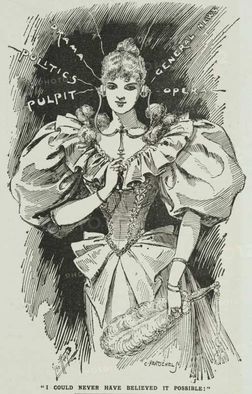I Could Never Have Believed it Possible!, 1896. Creator: Carl Hentschel.