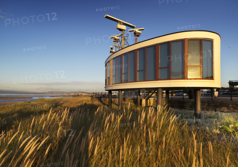 General view of the Fleetwood Nautical College Radar Training Station from the north-west, 2013.