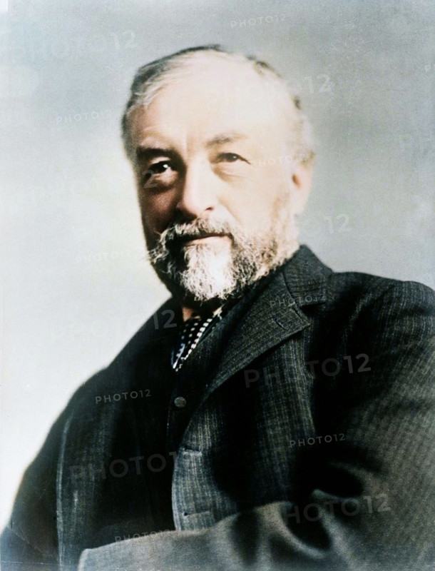 Samuel Pierpont Langley, Secretary, Smithsonian Institute, 1913. (Colorised black and white print).