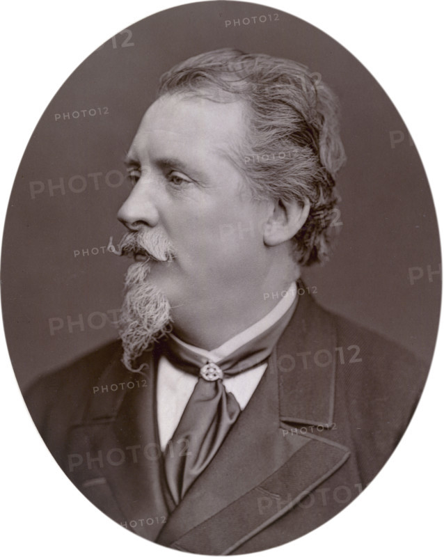 Frederick Goodall, painter, 1878. Goodall was only 14 years old when he exhibited water-colour paintings of Willesden Church and Lambeth Palace at the Society of Arts, the latter picture was awarded the Isis medal of the society. Among his best-known works are, 'The Tired Soldier', 'The Village Holiday' and  'The Ploughman and the Shepherdess'.