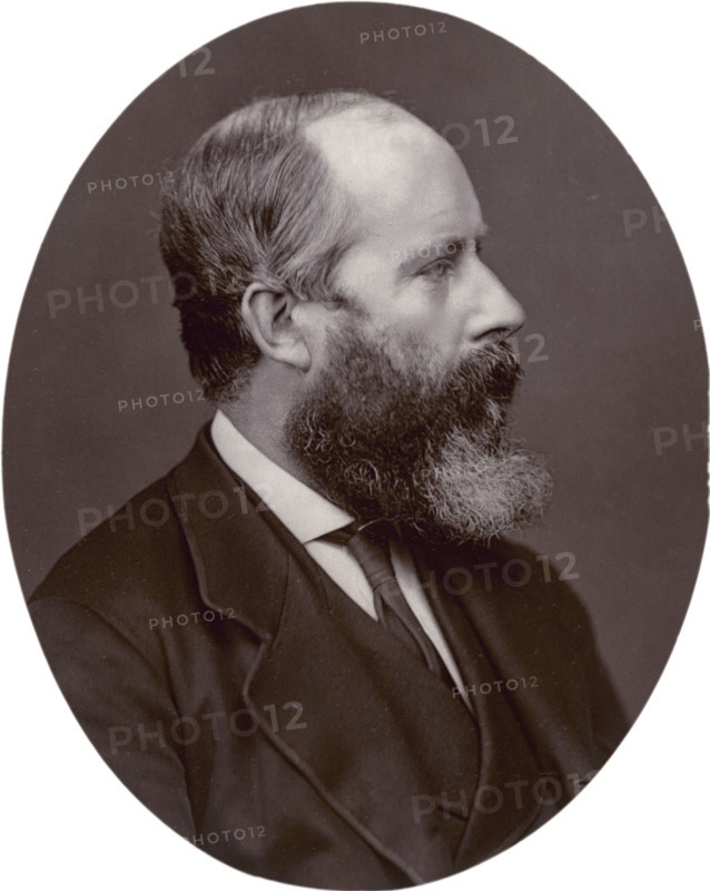 George Edmund Street, architect, 1878. After serving as an apprentice to George Gilbert Scott, Street set up his own practice in 1848. He favoured the Gothic style, and designed numerous churches, as well as working on restoration projects at cathedrals including Bristol, York Minster and Christ Church, Dublin. His most famous work is probably the Royal Courts of Justice in the Strand, London. As well as being a practicing architect, Street was also an influential teacher, and became Professor of Architecture at the Royal Academy in 1879.