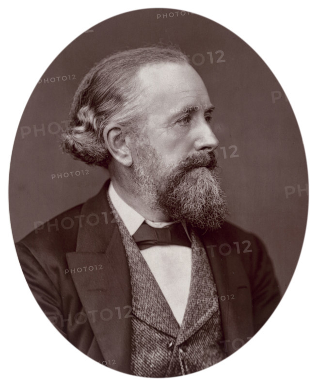 Professor Edward Frankland, 1880. Frankland became professor of chemistry in 1850 at the Royal College of Engineers, and in 1865 became professor of chemistry at the Royal School of Mines. He has been credited with devising the theory of valence. He also undertook research into water purification and town drainage. He was knighted in 1897.