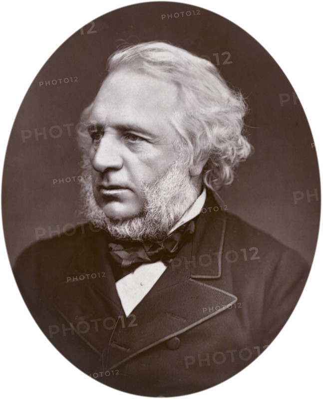 Sir Charles Reed, chairman of the London School Board, 1880. Reed was instrumental in the setting up of a free public library in the City of London, after a pamphlet he wrote advocating such a scheme was published. After being elected as the member for Hackney on the first London School Board in 1870, he became the vice-chairman, and chairman of the works committee. In 1873 he became chairman of the board, and remained so until his death.
