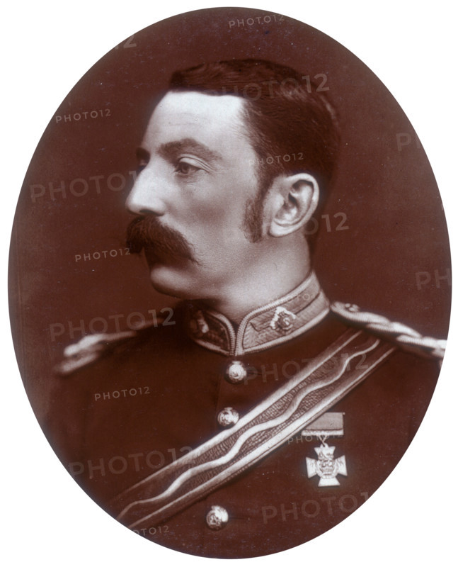Major John Rouse Merriott Chard, VC, 1881. Chard (1847-1897), then a Lieutenant in the Royal Engineers, commanded the British defenders at Rorke's Drift, South Africa, in January 1879. With only 104 men fit for duty, Chard held off an attack by a force of some 4500 Zulu warriors. For this he was awarded the Victoria Cross, as were 10 other officers and men under his command. Chard was also promoted to Major after his exploits at Rorke's Drift.