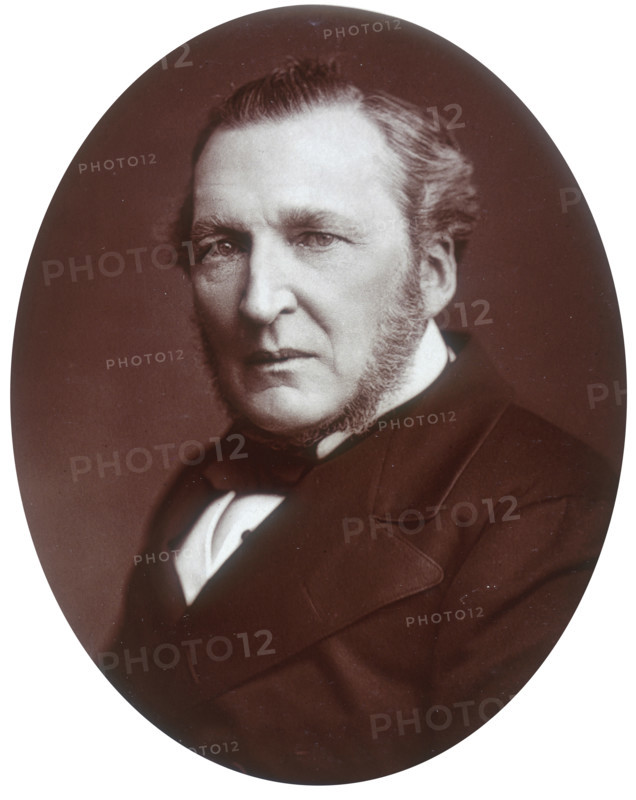 Hugh McCalmont Cairns, politician and statesman, 1881. Born in Ireland, Cairns (1810-1885) entered Parliament as a member for Belfast in 1852. A lawyer, he was appointed Solicitor-General in 1858, and in Disraeli's short-lived Conservative government of 1868, Cairns served as Lord Chancellor, a position he again held in Disraeli's second administration between 1874 and 1880. He was made 1st Earl Cairns in 1878.