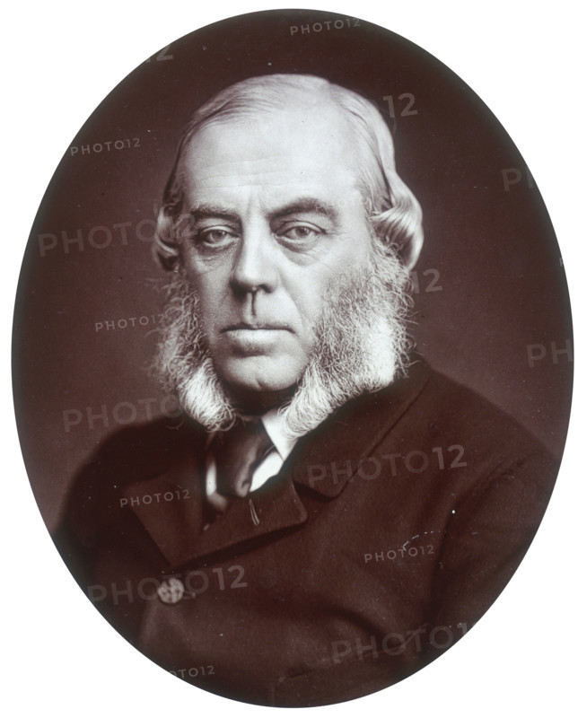 Duke of Malborough, Lord Lieutenant of Ireland, 1881. John Winston Spencer Churchill (1822-1883), 7th Duke of Marlborough, served as Lord Lieutenant of Ireland from 1876 until 1880.