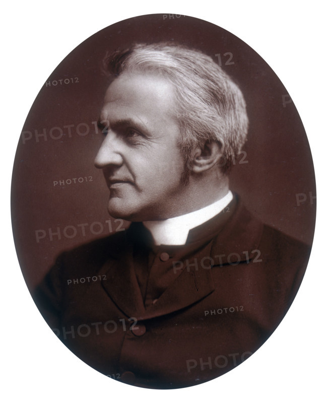 The Reverend Henry Parry Liddon, Canon of St Paul's Cathedral, London, 1881. Liddon (1829-1890) was appointed Canon of St Paul's in 1870. He enjoyed a reputation as a magnificent orator; his afternoon sermons in the Cathedral had to be moved from the choir to beneath the dome, as they attracted audiences of up to 4000 listeners.