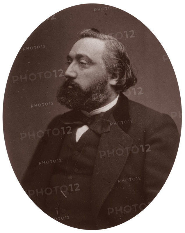 Leon Gambetta, French statesman, 1882. A republican politician, Gambetta (1838-1882), was an opponent of the French Second Empire. In 1870 he proclaimed the Third Republic after Napoleon III was captured by the Prussians after the Battle of Sedan. Gambetta himself famously escaped from Paris in a hot air balloon when the city was besieged by the Prussians, rallying support for resistance to the invaders in the provinces. He was influential as the real leader of the republicans in politics in the first decade of the Third Republic, but did not actually hold office until a brief and unsuccessful period as premier in 1881-1882.