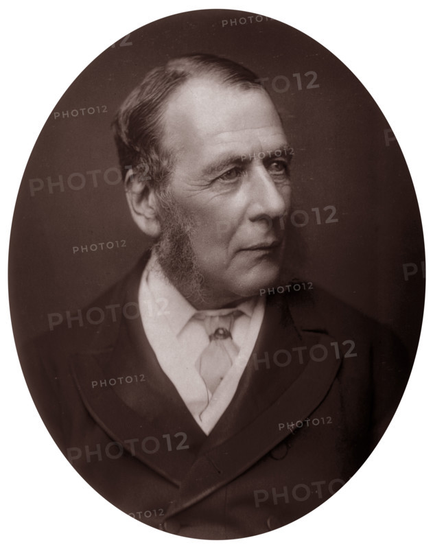 William Ballantine, Serjeant-at-Law, 1882. Ballantine (1812-1887) became a Serjeant-at-Law in 1856. He enjoyed a reputation as a formidable cross-examiner of witnesses in court and was involved in some of the most celebrated cases of the day, commanding very high fees.