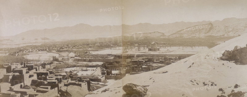 Old city of Kabul from Asmai, Afghanistan, c1880.