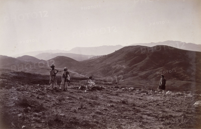 The 44th hill looking towards Jagdulluck, Afghanistan, 1879.
