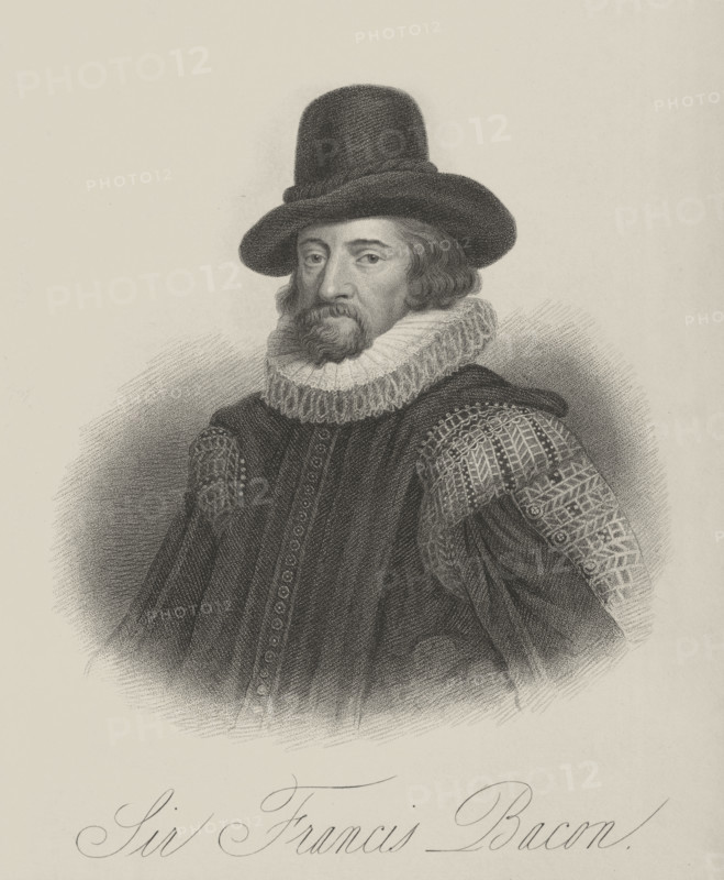Sir Francis Bacon, c1610, (1834-1837). Francis Bacon (1561-1626) English philosopher and statesman, Attorney General and Lord Chancellor of England. Plate 2 from "Lives of Eminent and Illustrious Englishmen, from Alfred the Great to the Latest Times", Vol 2. [Glasgow & Edinburgh, 1834-37]