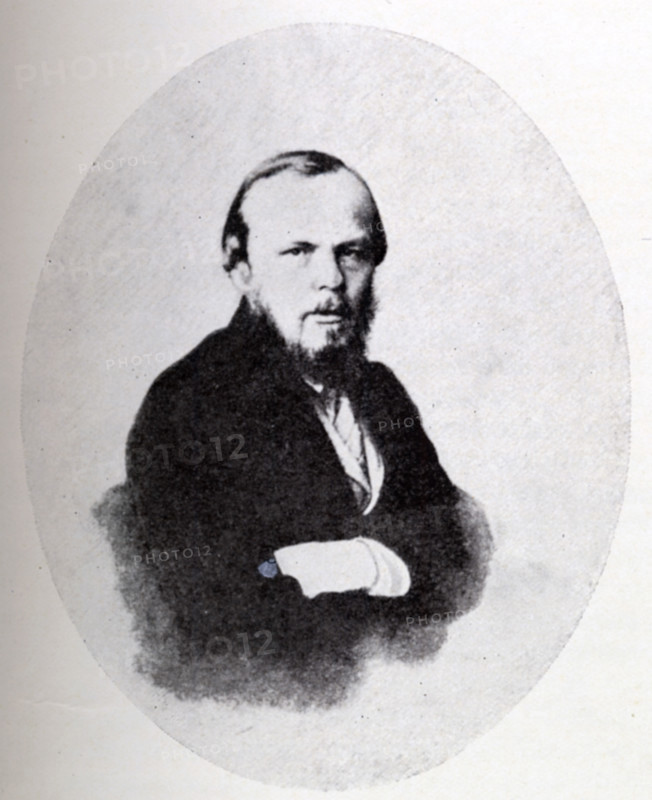 Portrait of Fyodor Mikhaylovich Dostoyevsky, c1867. Russian author of "Crime and Punishment". From "Dostoevsky Portrayed by his Wife" by Mme Dostoevsky. Translated from the Russian and edited by SS Koteliansky. [London, 1926].