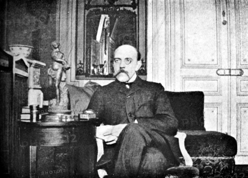 Henri de Regnier, c1906. '...author of a striking monograph on Oscar Wilde, for whom he expresses great admiration. Monsieur de Regnier is a distinguished poet and novelist'. Henri de Régnier (1864-1936) was a French symbolist poet, considered one of the most important of France during the early 20th century. From 'The life of Oscar Wilde' by Robert Harborough Sherard. [1906].