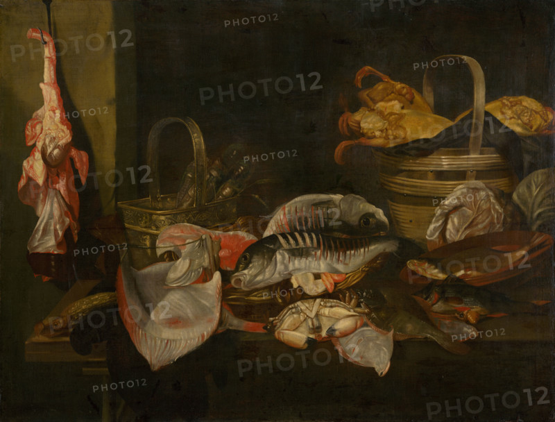 Still Life with Fish, 1660-1670.