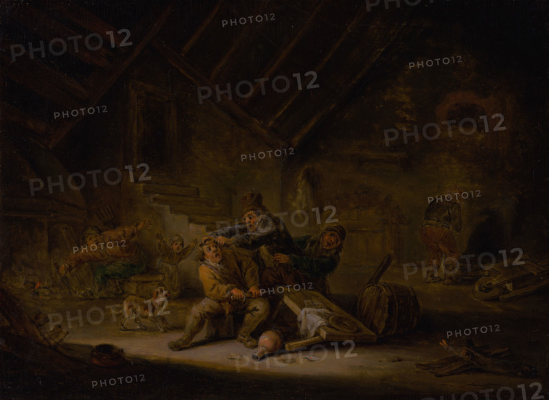 Card-Players Fighting, 1760-1780.