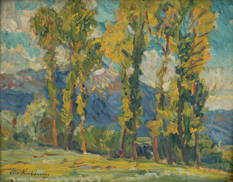 Landscape study, c1905.