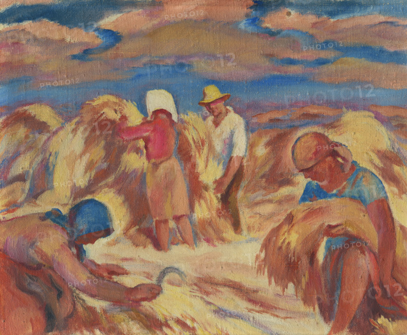 Harvesting, 1940-1945.