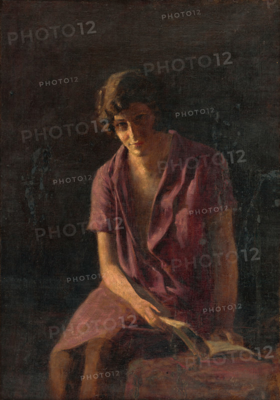 Girl with a Book, 1920-1930.