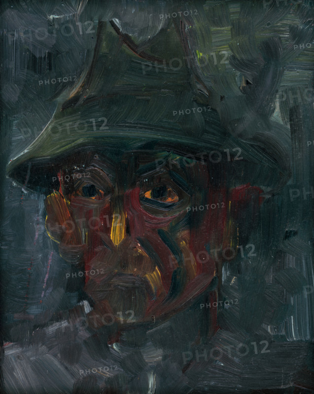 The head of a Man in a Hat, 1940-1944.