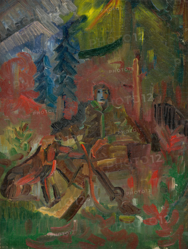 Resting Huntsman, 1935-1940.
