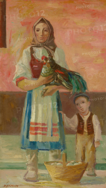 At the Market, 1949.