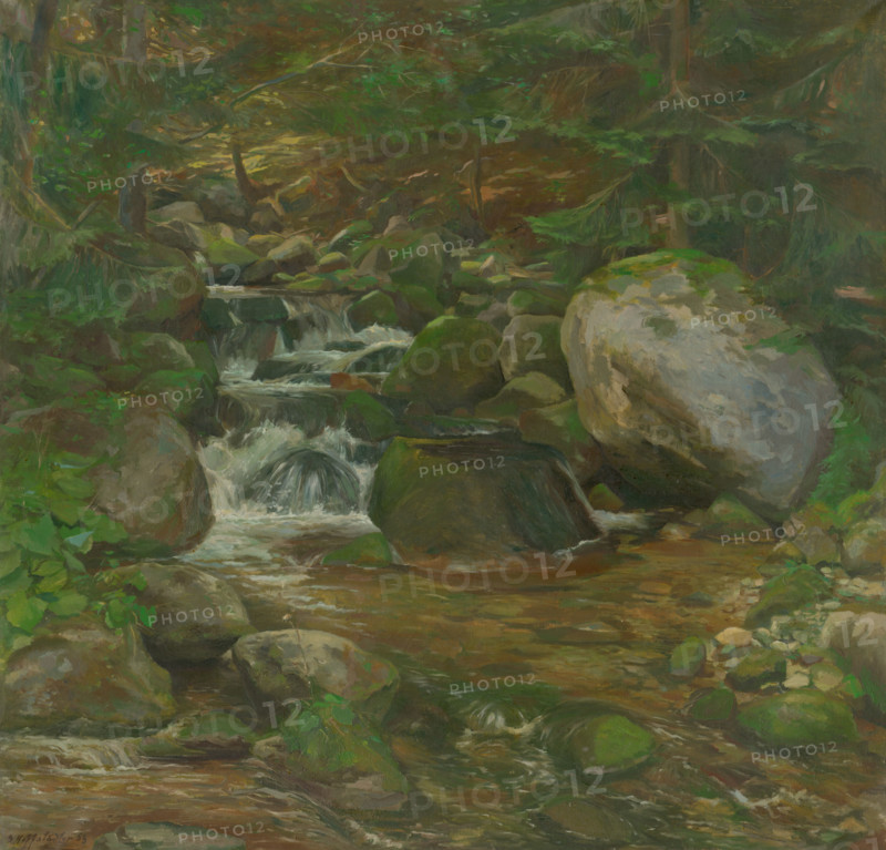 Demänovka Creek, 1953.