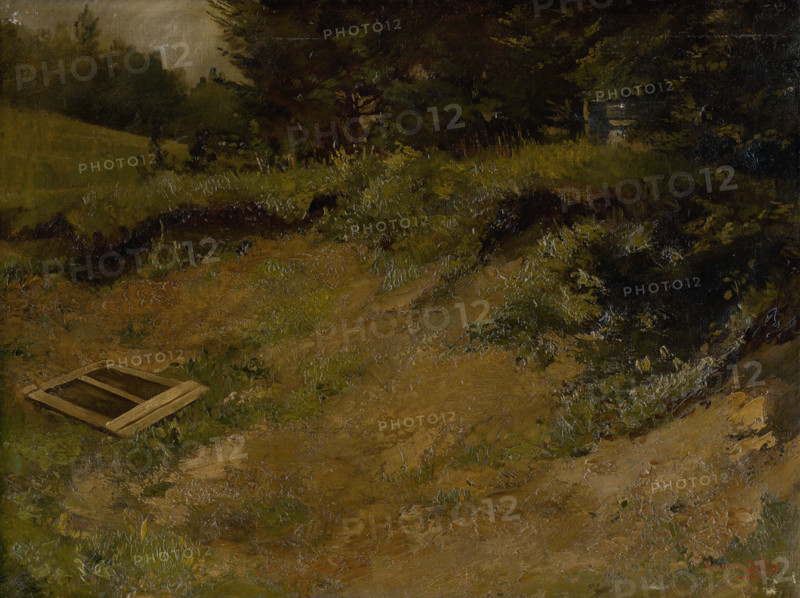 Landscape study, 1888.