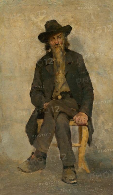 Study of a Seated Old Man, around 1894.