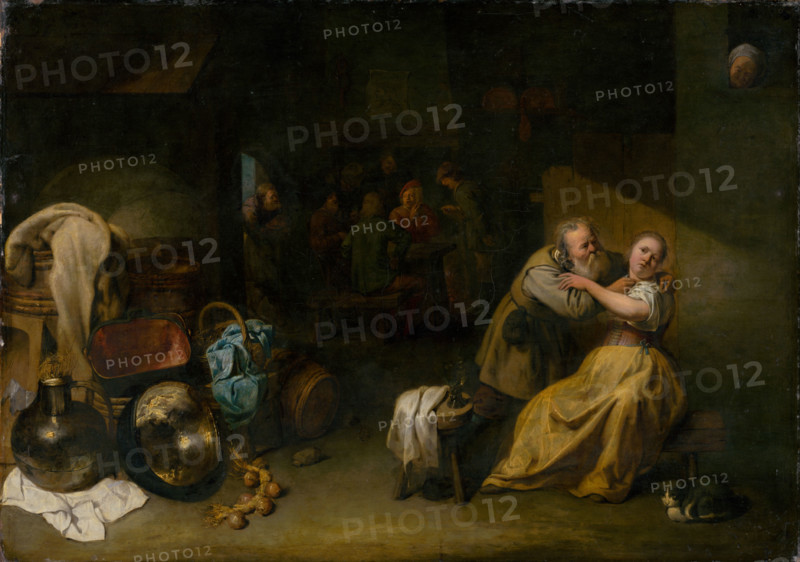 At the Inn, around 1652-1654.