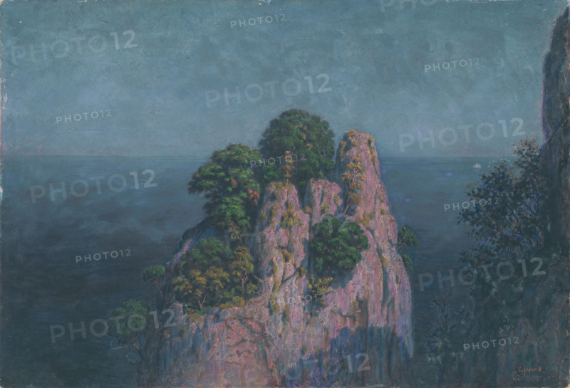 Seascape with Rocks, early 20th century.