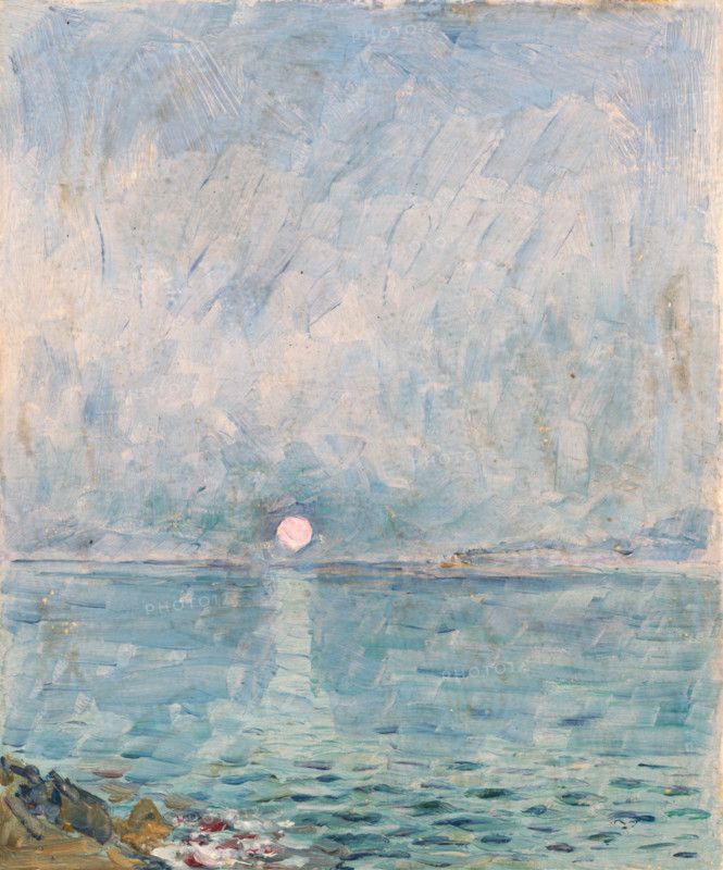 Sea, early 20th century.