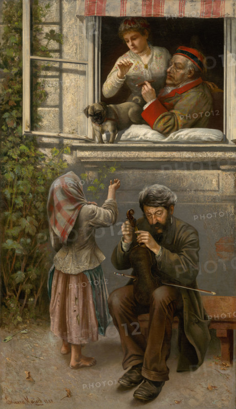 Blind Joe (Street Violinist), 1888.