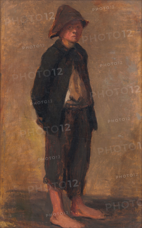 Study of a standing boy, c1900.