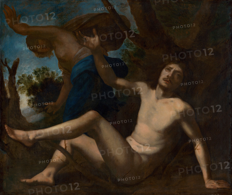 Saint Benedict Escapes Temptation, 1630-1650.