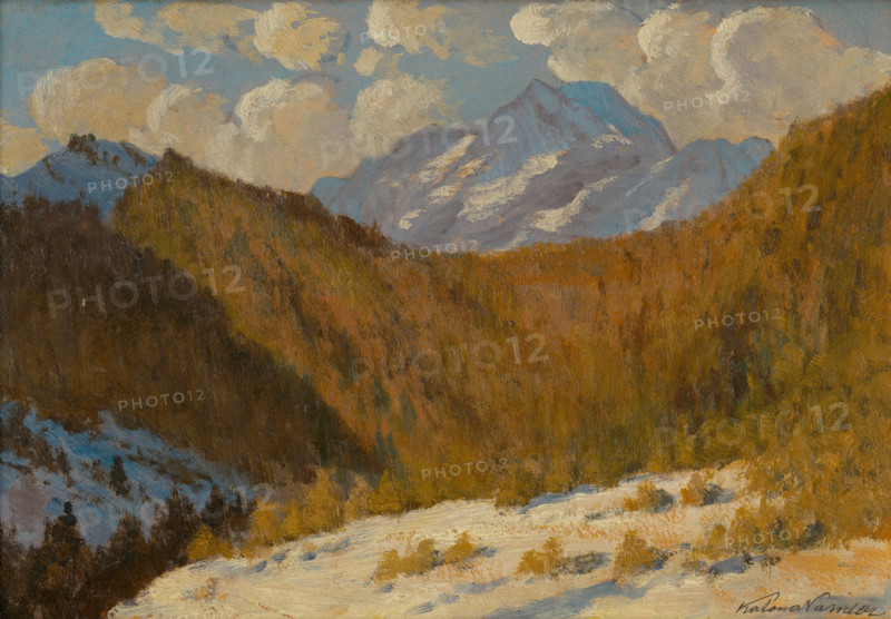 Early Spring in the Tatras, 1911.
