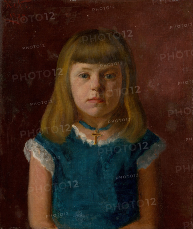 Portrait of a girl, 1885.