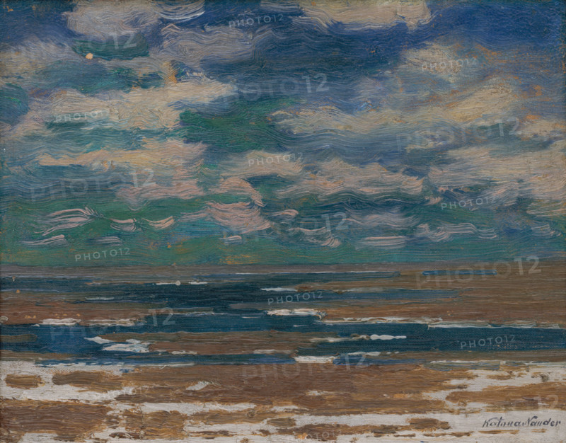 Landscape with Spring clouds, 1910-1930.