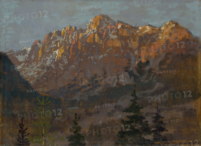 Tatras landscape, after 1900.