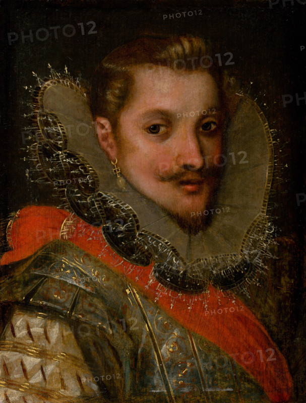 Portrait of Alexander Farnése, c1565. Probably by Frans Pourbus the Elder.
