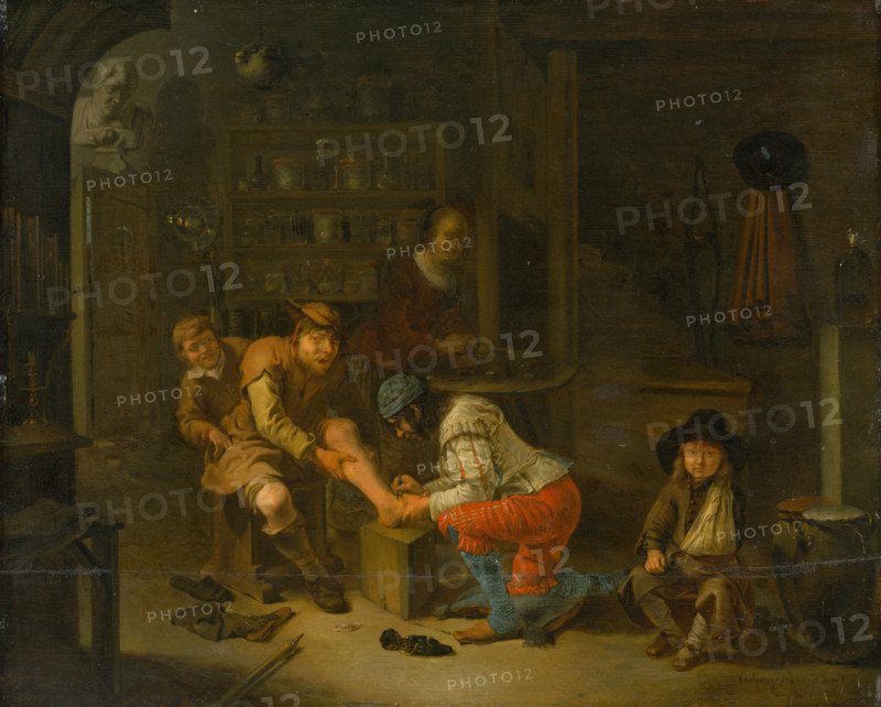 At the Apothecary's, 1656.