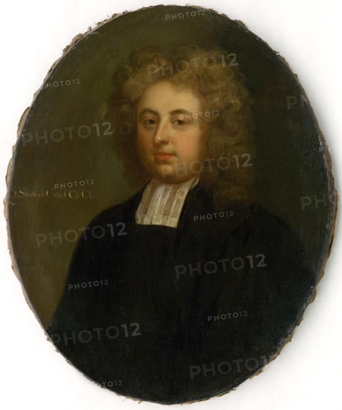 Portrait of Canon Stratford, 1710-1720.